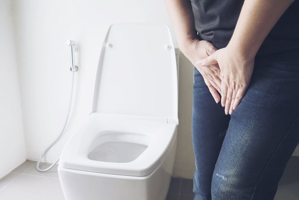 Urinary problems with cystitis