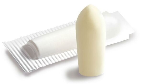 Vaginal candles for the treatment of cystitis in women