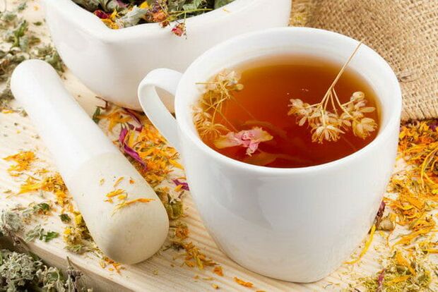 Herbal decoction for cystitis